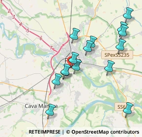 Mappa Via Ponte Vecchio, 27100 Pavia PV, Italia (3.89)