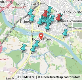 Mappa Via Ponte Vecchio, 27100 Pavia PV, Italia (0.877)