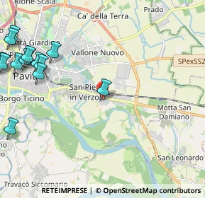 Mappa Via Solari, 27100 Pavia PV, Italia (3.11714)