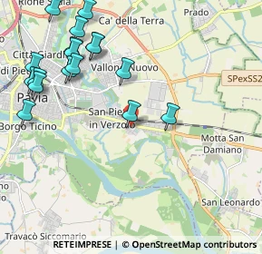 Mappa Via Solari, 27100 Pavia PV, Italia (2.51765)