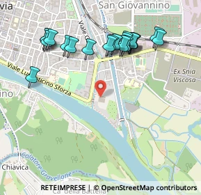 Mappa Piazzale Europa, 27100 Pavia PV, Italia (0.5395)
