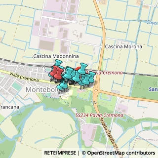 Mappa Via Amendola, 27100 Giussago PV, Italia (0.24)