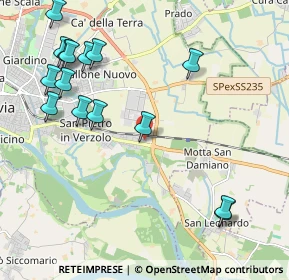 Mappa Via Amendola, 27100 Giussago PV, Italia (2.48133)