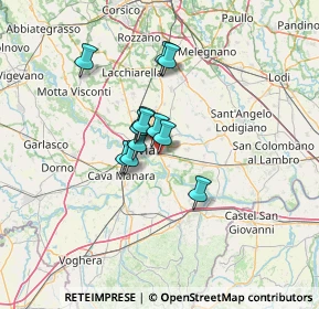 Mappa Via Amendola, 27100 Giussago PV, Italia (8.59583)