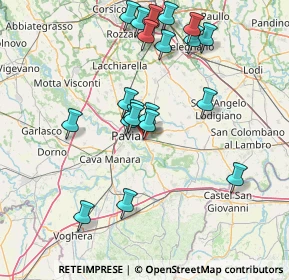 Mappa Via Amendola, 27100 Giussago PV, Italia (15.3175)