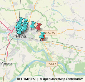 Mappa Via Amendola, 27100 Giussago PV, Italia (3.84385)