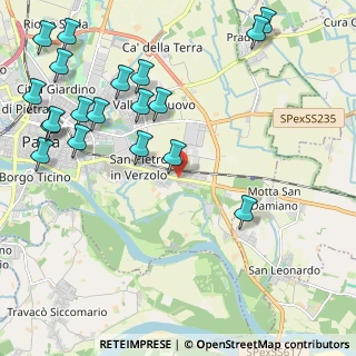 Mappa Via Monte Bolone, 27100 Pavia PV, Italia (2.75474)