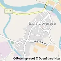 Karte Isola Dovarese