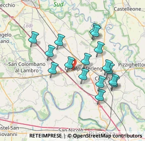 Mappa SP141, 26867 Somaglia LO, Italia (6.52563)