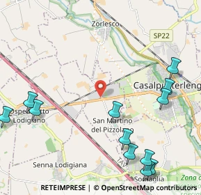 Mappa SP141, 26867 Somaglia LO, Italia (2.845)
