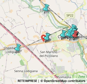 Mappa SP141, 26867 Somaglia LO, Italia (2.229)