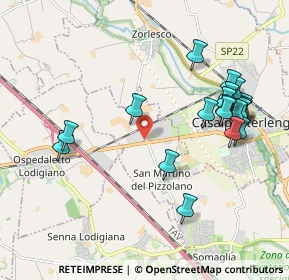 Mappa SP141, 26867 Somaglia LO, Italia (2.1585)