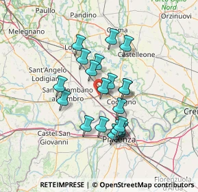 Mappa SP141, 26867 Somaglia LO, Italia (11.173)