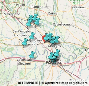 Mappa SP141, 26867 Somaglia LO, Italia (12.135)