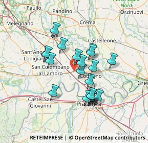 Mappa SP141, 26867 Somaglia LO, Italia (11.4805)