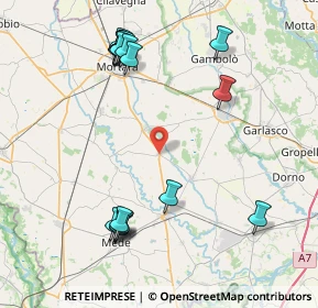 Mappa Via Maiocchi, 27020 San Giorgio di Lomellina PV, Italia (9.43333)