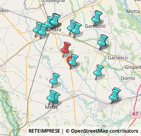 Mappa 27020 San Giorgio di Lomellina PV, Italia (8.3445)