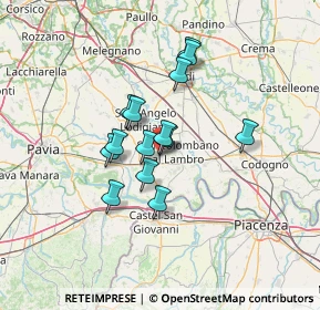 Mappa Via Agostino Andronio, 27010 Miradolo Terme PV, Italia (9.92786)