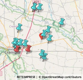 Mappa Via Palmiro Togliatti, 26039 Vescovato CR, Italia (8.5615)