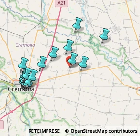 Mappa Via Palmiro Togliatti, 26039 Vescovato CR, Italia (8.883)