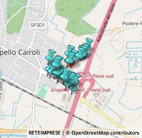 Mappa Via Teresio Olivelli, 27027 Gropello Cairoli PV, Italia (0.23462)