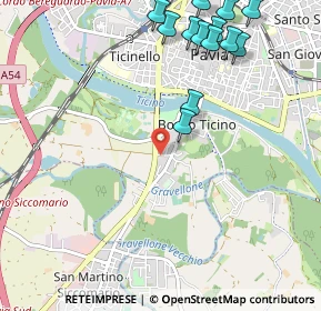 Mappa Strada Persa, 27100 Pavia PV, Italia (1.29385)