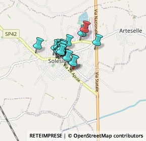 Mappa Via XXVIII Aprile, 35047 Solesino PD, Italia (0.5605)