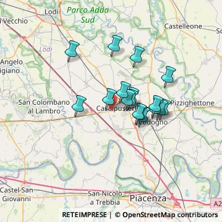 Mappa Viale Mantova, 26867 Somaglia LO, Italia (5.43588)