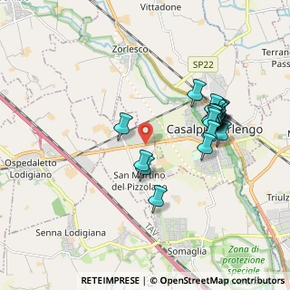 Mappa Viale Mantova, 26867 Somaglia LO, Italia (1.826)