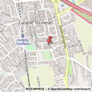 Mappa Via Torino, 112, 10072 Caselle Torinese, Torino (Piemonte)