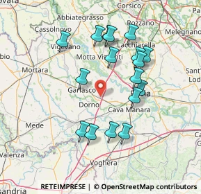 Mappa 27027 Gropello Cairoli PV, Italia (13.87941)