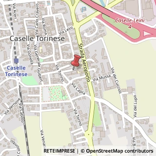 Mappa Vicolo Bugella,  13, 10072 Caselle Torinese, Torino (Piemonte)