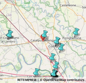 Mappa Viale dei Cappuccini, 26841 Casalpusterlengo LO, Italia (11.454)