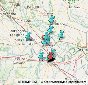 Mappa Viale dei Cappuccini, 26841 Casalpusterlengo LO, Italia (11.629)