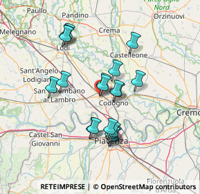 Mappa Viale dei Cappuccini, 26841 Casalpusterlengo LO, Italia (12.17842)