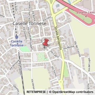 Mappa Via Torino, 120, 10072 Caselle Torinese, Torino (Piemonte)