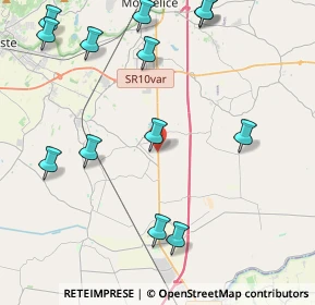 Mappa Via Polo, 35047 Solesino PD, Italia (5.23385)