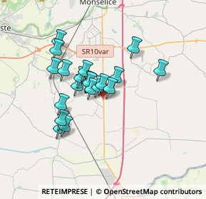 Mappa Via Polo, 35047 Solesino PD, Italia (2.74)