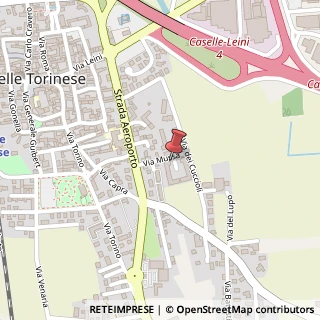 Mappa Via Mussa G., 40, 10072 Caselle Torinese, Torino (Piemonte)
