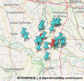 Mappa Via Venturi Innocente, 46040 Castellucchio MN, Italia (10.485)