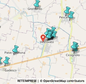Mappa Via Cottarelli, 26039 Vescovato CR, Italia (2.178)