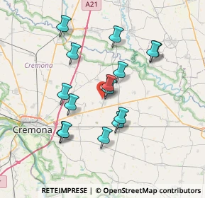 Mappa Via Cottarelli, 26039 Vescovato CR, Italia (6.54267)