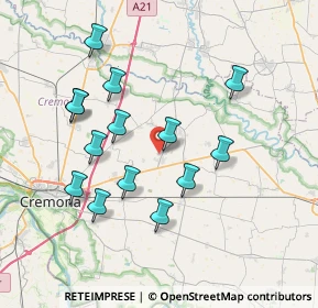 Mappa Via Cottarelli, 26039 Vescovato CR, Italia (7.24071)