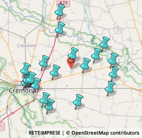 Mappa Via Cottarelli, 26039 Vescovato CR, Italia (8.468)