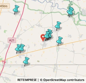 Mappa Via Cottarelli, 26039 Vescovato CR, Italia (3.68417)