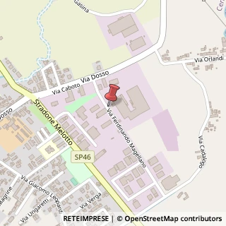 Mappa Via Ferdinando Magellano, 1, 37053 Cerea, Verona (Veneto)