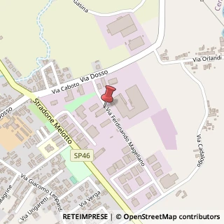 Mappa Via Ferdinando Magellano, 6, 37053 Cerea, Verona (Veneto)