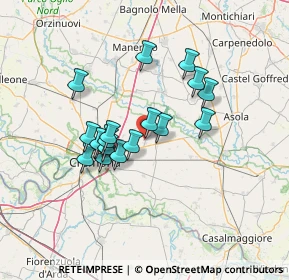 Mappa Via Giacomo Reboani, 26039 Vescovato CR, Italia (11.05)