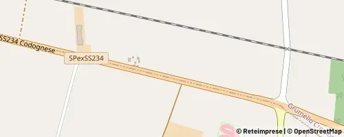 Mappa Grumello Cremonese ed Uniti