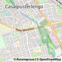 Mapa Casalpusterlengo